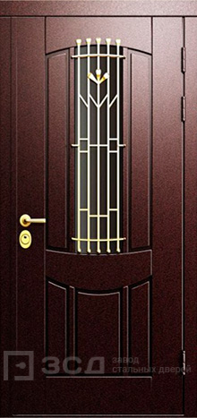 Фото «Дверь с ковкой №15»