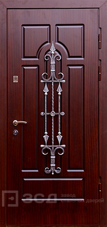 Фото «Дверь с ковкой на заказ №18»