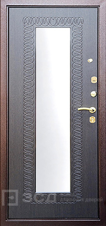 Фото «Дверь с зеркалом (антик снаружи) №12»