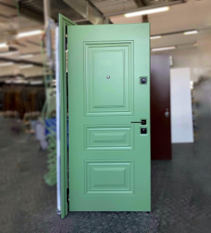 Коттеджная входная дверь окрас по RAL - фото